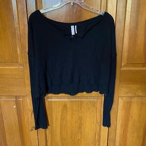 Urban Outfitters Long Sleeve Crop Top